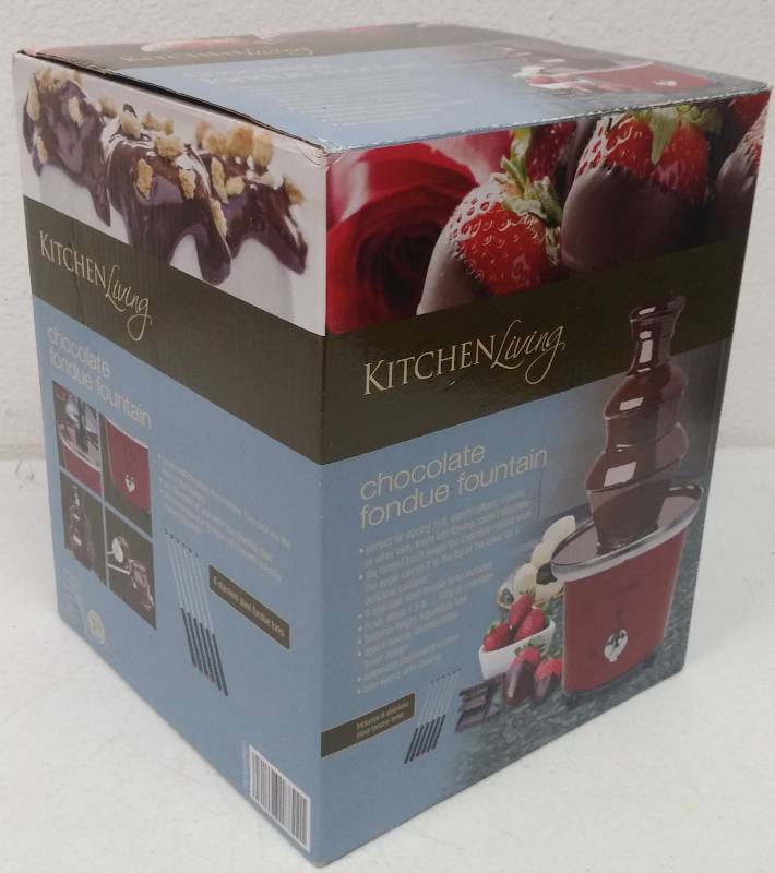 lot 86 image: Chocolate Fondue Fountain, as-new in box