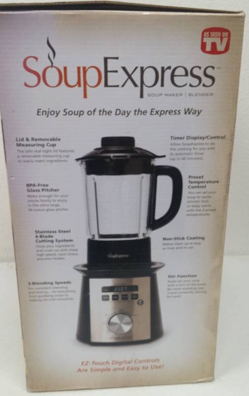lot 24 image: Soup Express Soup Maker-Blender, as-new in box