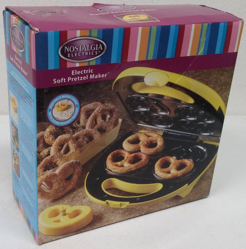 lot 95 image: Electric Soft Pretzel Maker, as-new in box