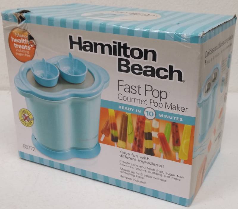 lot 101 image: Hamilton Beach Gourmet Pop Maker, as-new in box