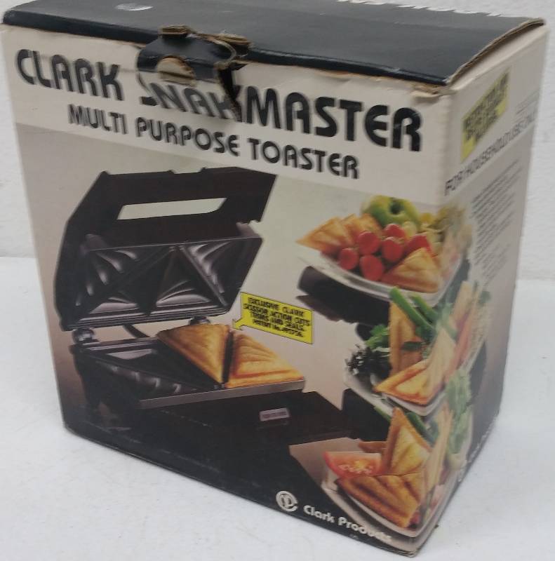 lot 111 image: Clark Snackmaster Multi Purpose Toaster, as-new in box
