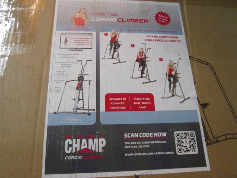 lot 5 image: Body Champ Vertical Cardio Stepper ...