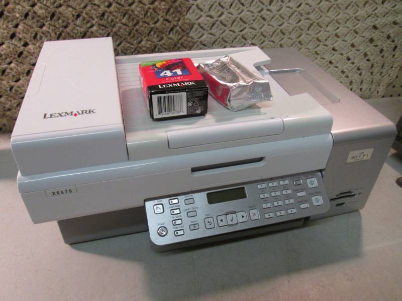 lot 33 image: Lexmark X6575 WiFi Printer Scanner ...