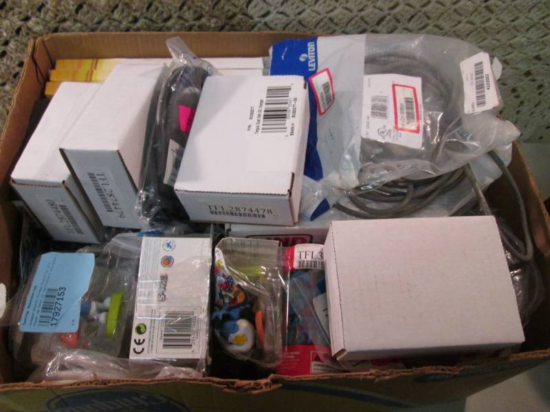 lot 37 image: Large Lot of Misc Electronics Cable...