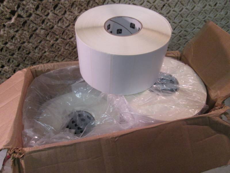 lot 45 image: Case of 4 Rolls of Zebra Z-Select 4...