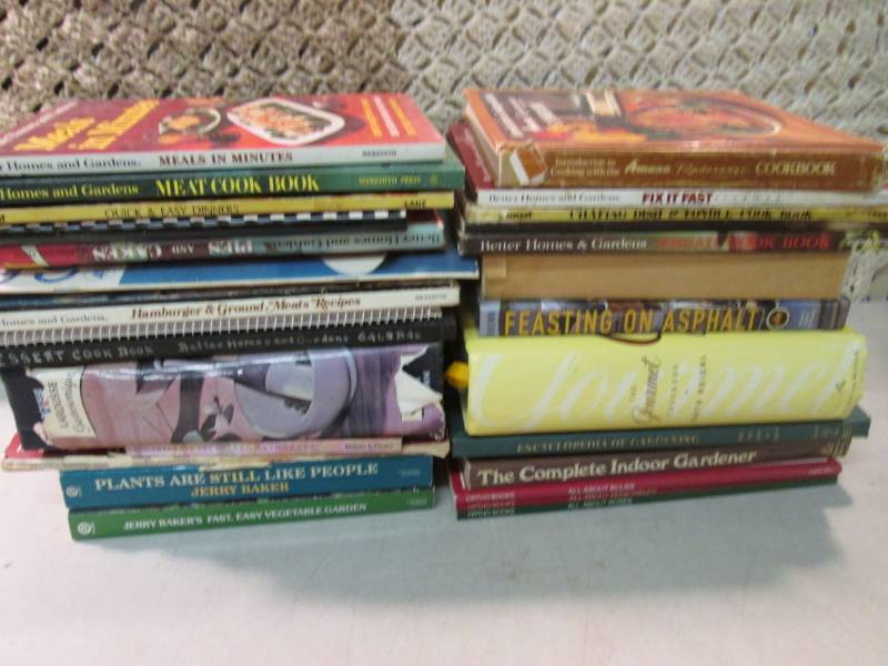 lot 66 image: Large Lot of Misc Cookbooks  HR...