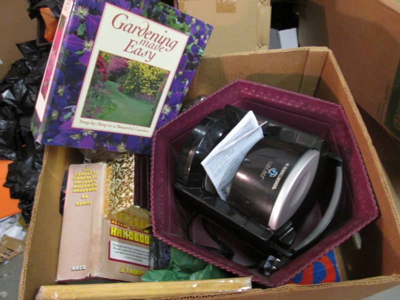 lot 68 image: Box Full of Misc Decor and Collecti...
