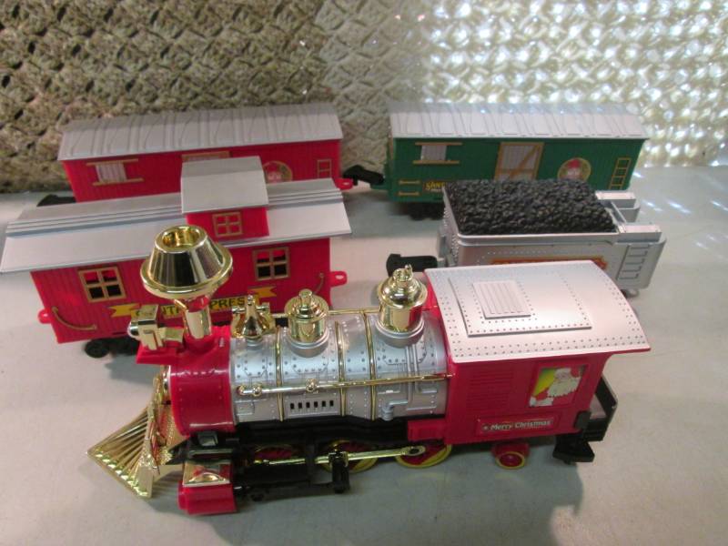 lot 90 image: Santa Express Christmas Train with ...