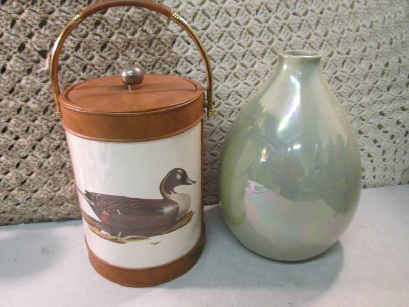 lot 103 image: Ice Bucket and Large Vase  RM2...
