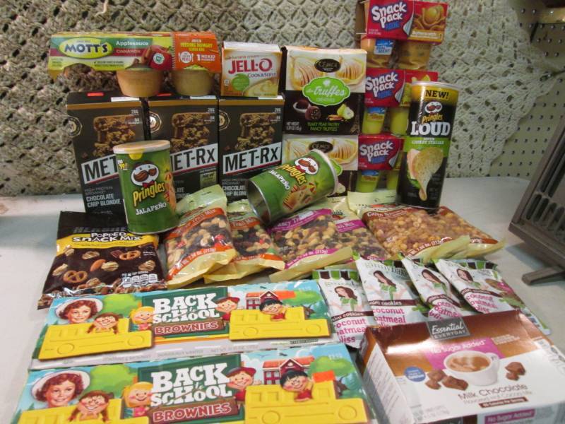 lot 113 image: Large Lot of Misc Snacks Best by da...