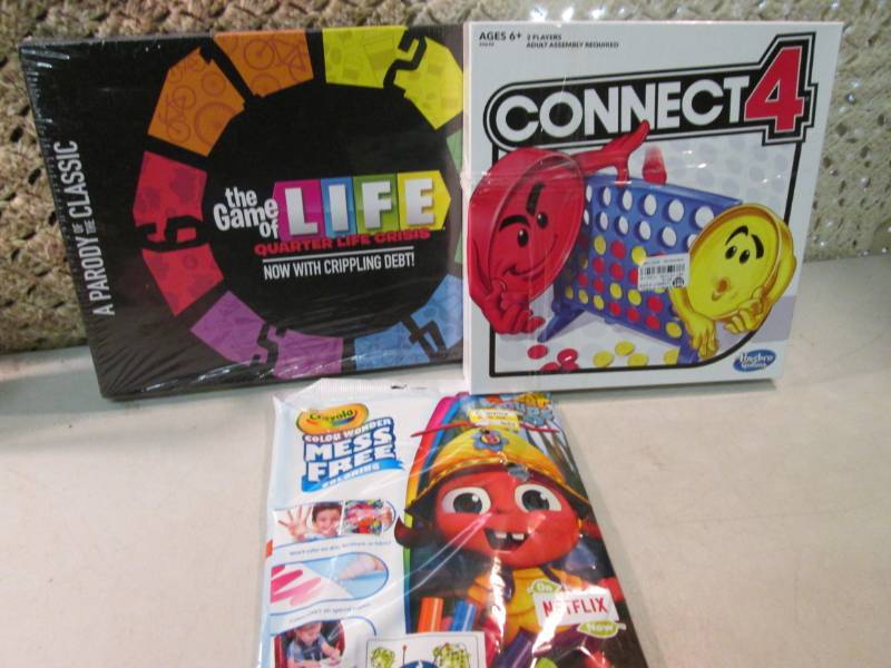 lot 191 image: Lot of Games Life and Connect 4 and...