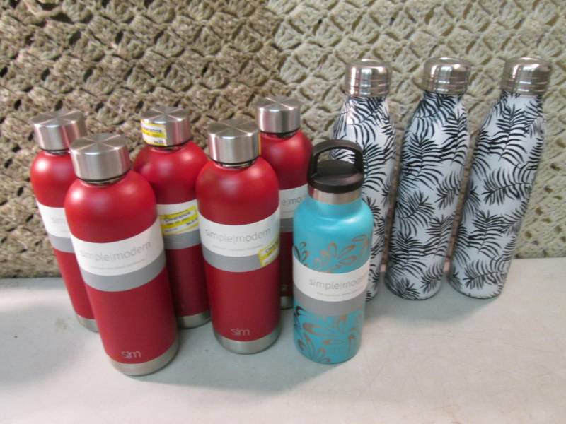 lot 199 image: Lot of Misc Stainless Steel Beverag...