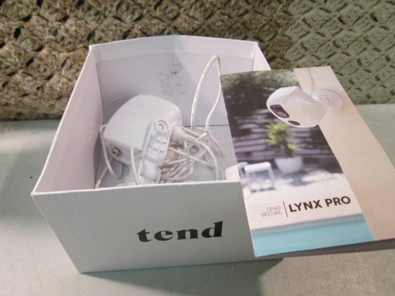 lot 202 image: Tend Lynx Pro Security Camera Untes...