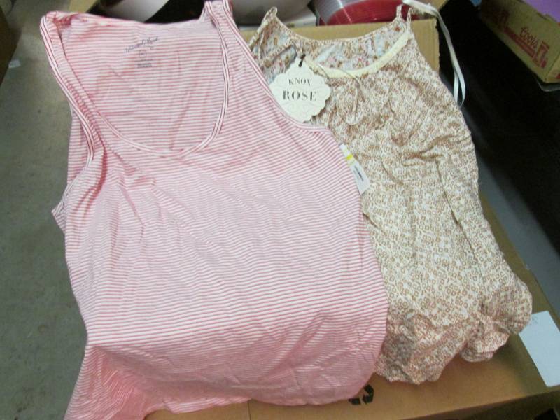 lot 207 image: Box Full of Misc Clothing Most new ...