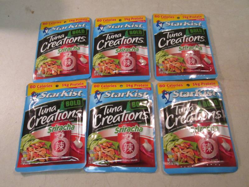 lot 238 image: 6 Pouches of Starkist Tuna Creation...