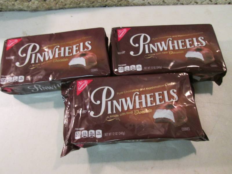 lot 240 image: 3 Packs of Pinwheels Cookies Best b...