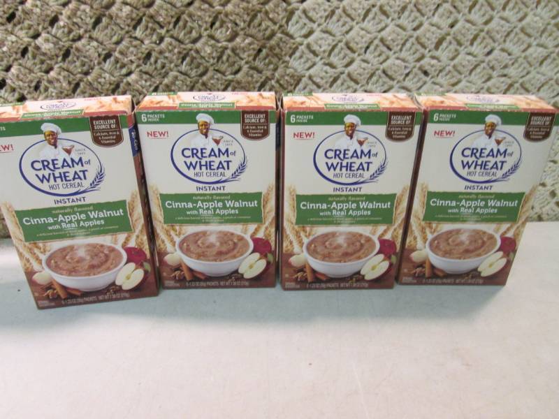 lot 260 image: 4 Boxes of Cream of Wheat Hot Cerea...