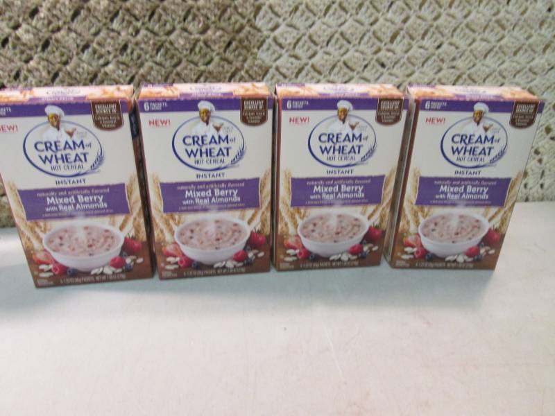 lot 261 image: 4 Boxes of Cream of Wheat Hot Cerea...