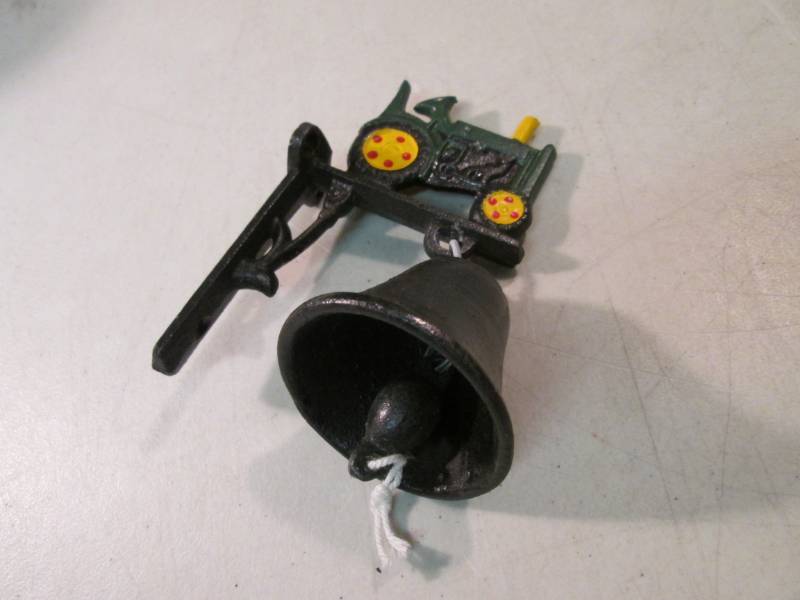 lot 306 image: Cast Iron Bell and Mounting Bracket...