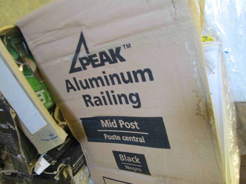 Peak Aluminum Railing 4 in. x 4 in....