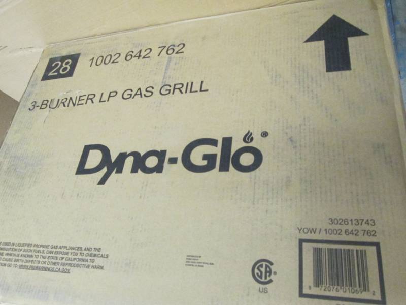 Dyna-Glo 3-Burner Open Cart Propane...