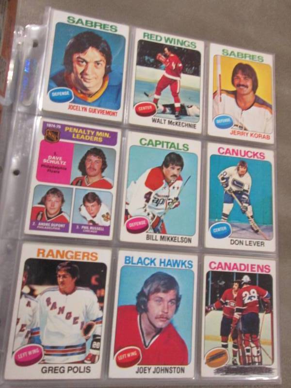 1975-76 Topps Hockey Cards...