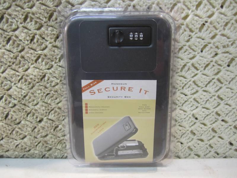 Full Size Handgun Secure It Securit...