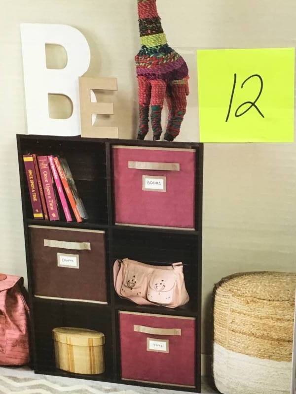 ClosetMaid 24 in. W x 36 in. H Espresso Stackable 6-Cube Organizer  open box in like new condition