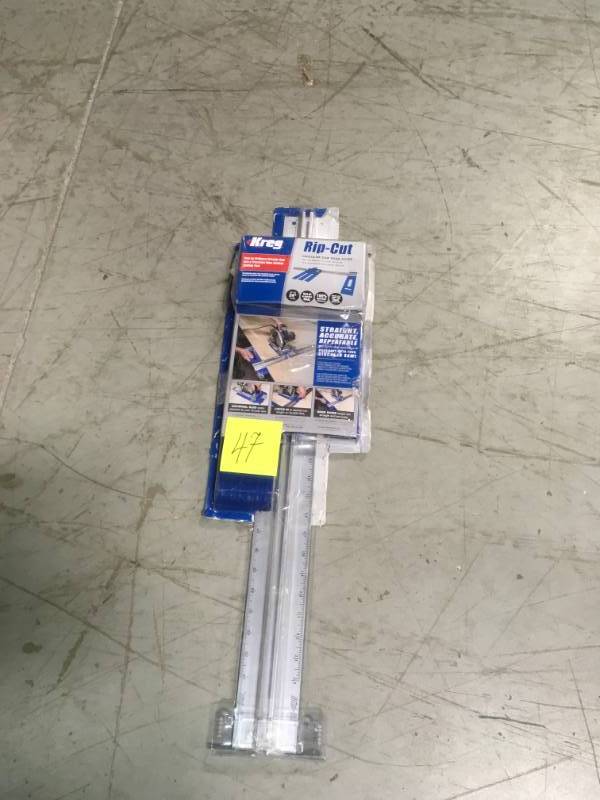Kreg 24 in. Rip-Cut Aluminum Circular Saw Guide open box in good condition