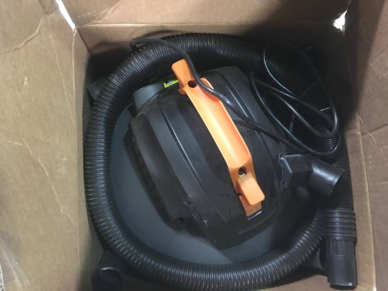 RIDGID 6 Gal. 3.5-Peak HP NXT WetDry Vac USED in good condition