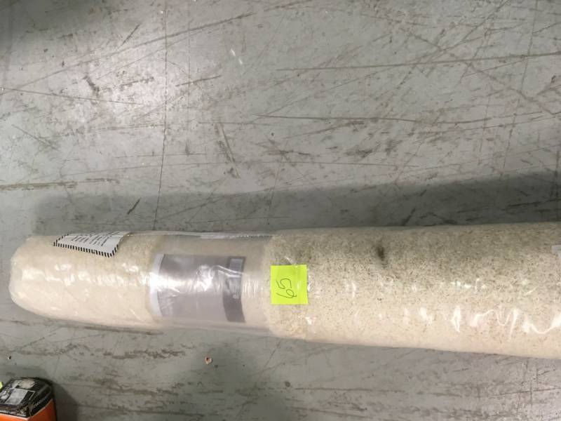 Shag Cream 5 ft. x 7 ft. Area Rug not used