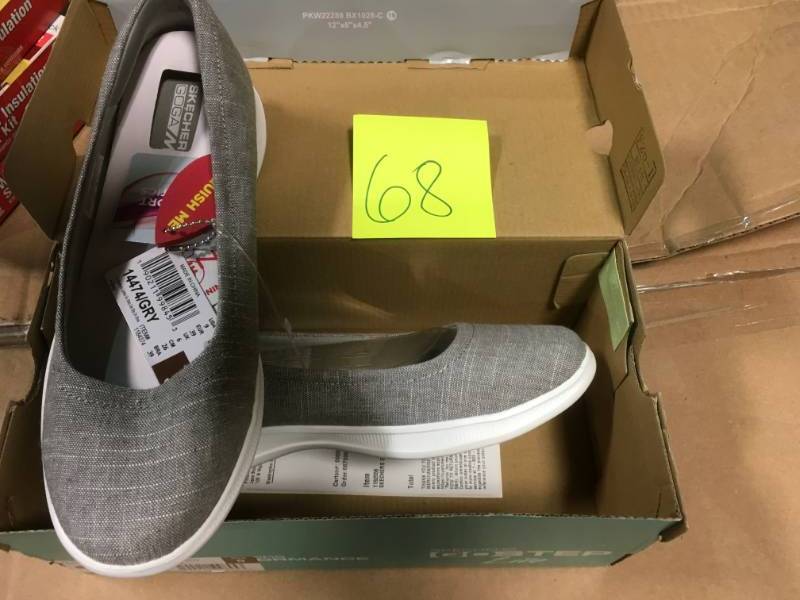 Skechers Size 9 Gray Go Step Lite New Womens Shoes not used