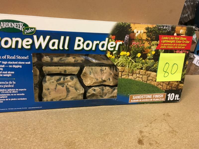 Stone Wall Border
