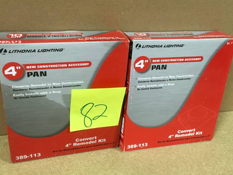 Lithonia Lighting 4 in. LED Recessed Kit  not used set of 2