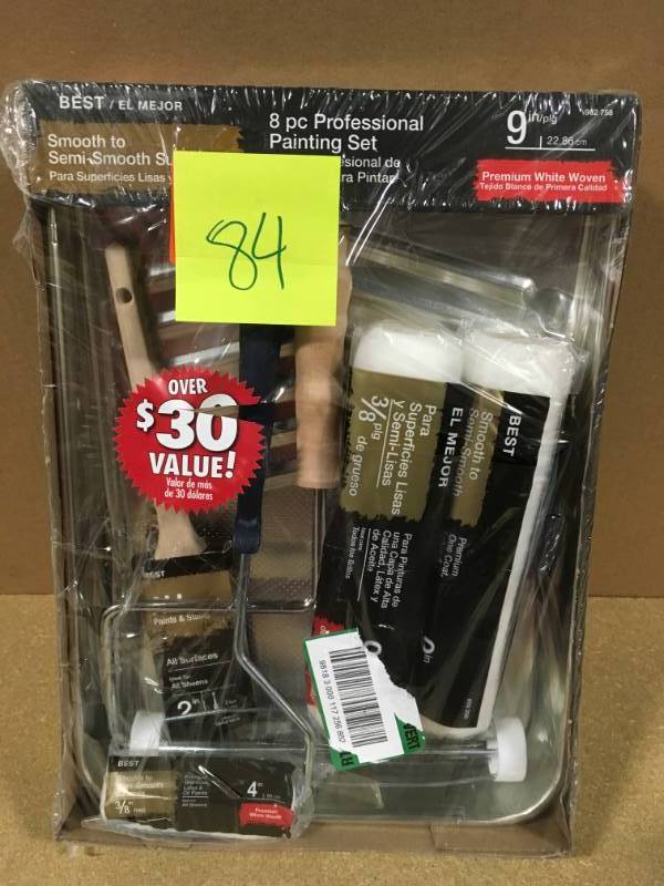 8 PC Professional Paint Set not used