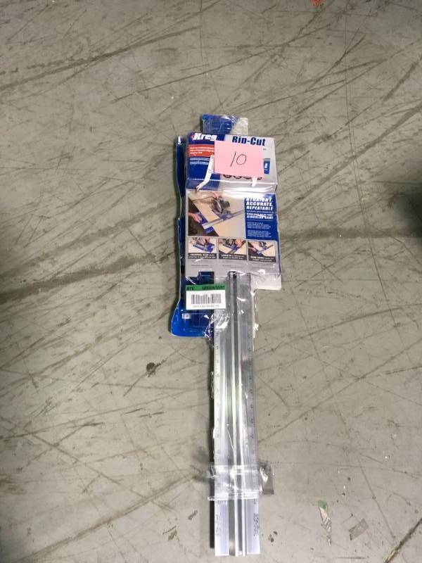 Kreg 24 in. Rip-Cut Aluminum Circular Saw Guide open box in like new condition