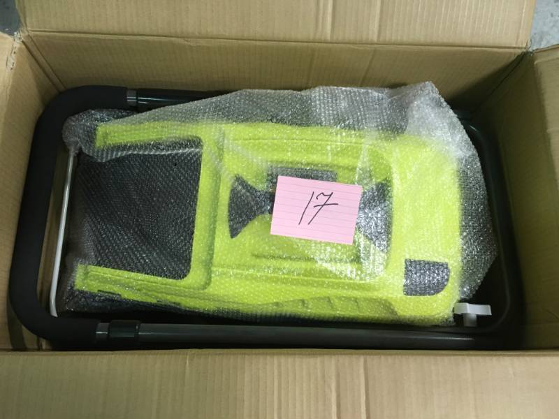 Ryobi 13 in. 11 Amp Corded Electric Walk Behind Push Mower open box in like new condition