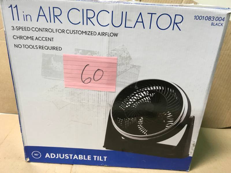 High Velocity 11 in. Air Circulator open box in like new condition