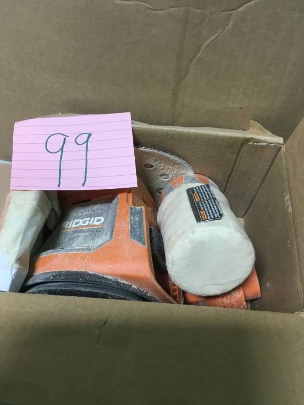 RIDGID 18-Volt Cordless 5 in. Random Orbit Sander (Tool Only) USED in good condition
