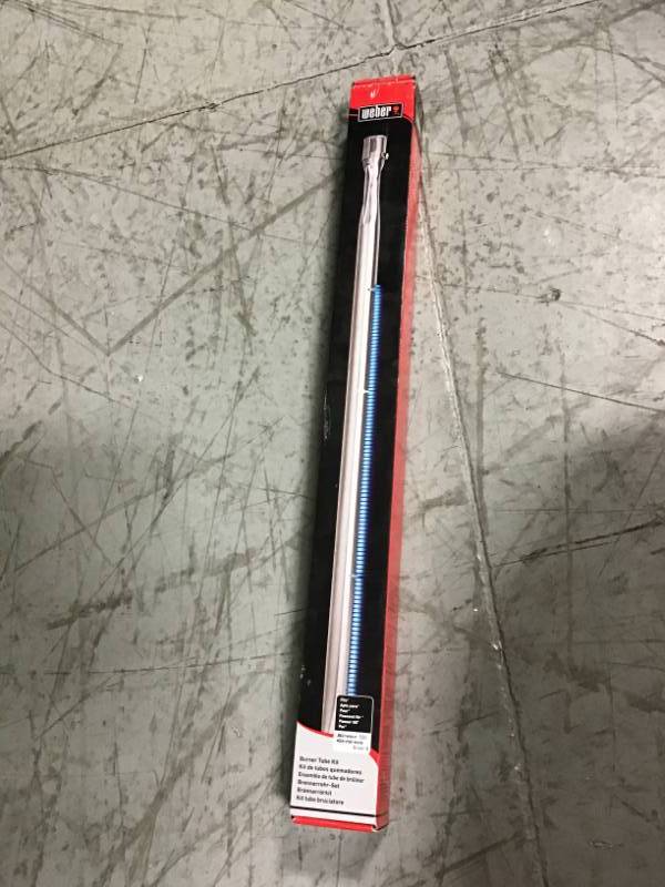 lot 5 image: Weber Stainless Steel Replacement Burner Tube Set for Genesis Silver A & Spirit 500 Grill not used