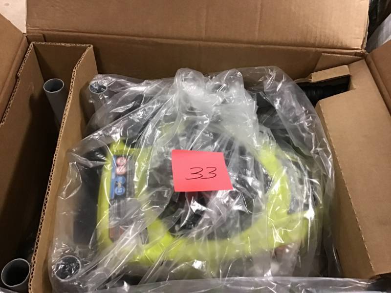 lot 33 image: Ryobi 3,000 PSI 2.3 GPM Honda Electric Start Gas Pressure Washer in like new condition
