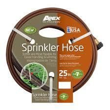 lot 52 image: Apex 1 in. Dia x 25 ft. Sprinkler Water Hose in good condition