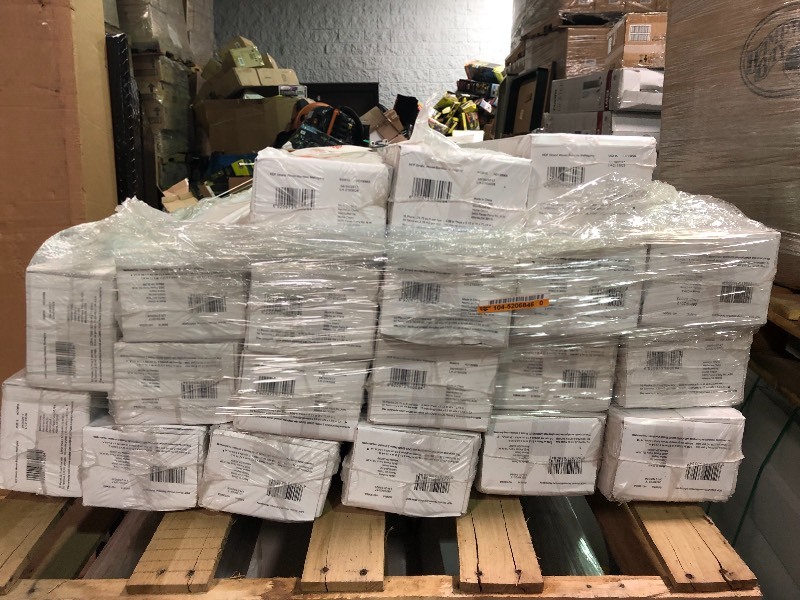 lot 112 image: Home Decorators Collection  Strand Woven Mahogany 38 in. T x 5-18 in. W x 72 in. L Engineered Click Bamboo Flooring 20 CASES NOT USED Covers 25.75 sq. ft.