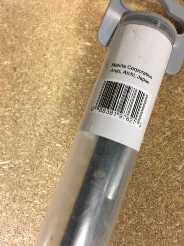 lot 42 image: Makita SP6000 Guide Rail Connector with wrench for use with Makita guide rails and other select competitor rails open box in like new condition