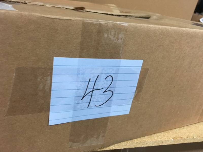 lot 43 image: UDP 34 in. I.D. x 1 in. O.D. x 50 ft. Clear Vinyl Tubing with Dispenser Box open box in like new condition