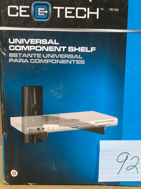 lot 92 image: CE TECH TV Mounts & Accessories 3-Way Movement Wall Mount for 17 in. - 47 in. Fl in good condition