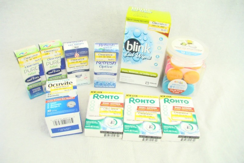 lot 46 image: Lot of New Eye Drops etc.