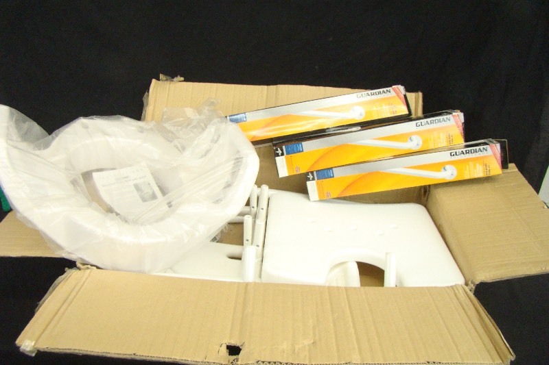 lot 73 image: New in Box Home Medical Assist Package Lot