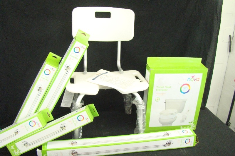 lot 74 image: New in Box Home Medical Assist Package Lot