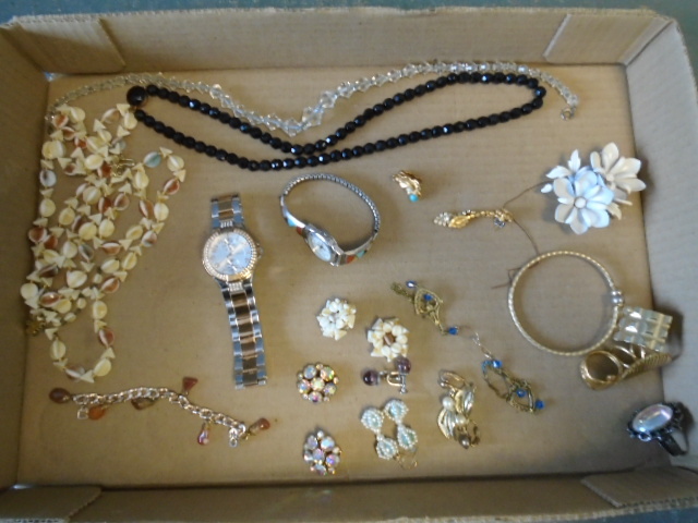 Assorted Costume Jewelry, Some Vintage